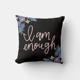 Throw Pillow Inspirational Quote Decorative Cushio Kissen
