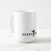 Throw Pillow Kaffeetasse (Vorderseite Links)