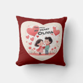 Throw Pillow Kissen (Vorderseite)