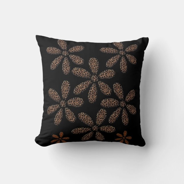 Throw Pillow Leopard Kissen (Vorderseite)