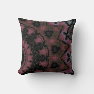 Throw Pillow Mandala rundes Muster kaleidoscope re Kissen