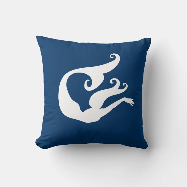 Throw Pillow Mermaid Kissen (Vorderseite)
