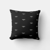 Throw Pillow mit Name oder Text HAMbyWG Kissen (Vorderseite)