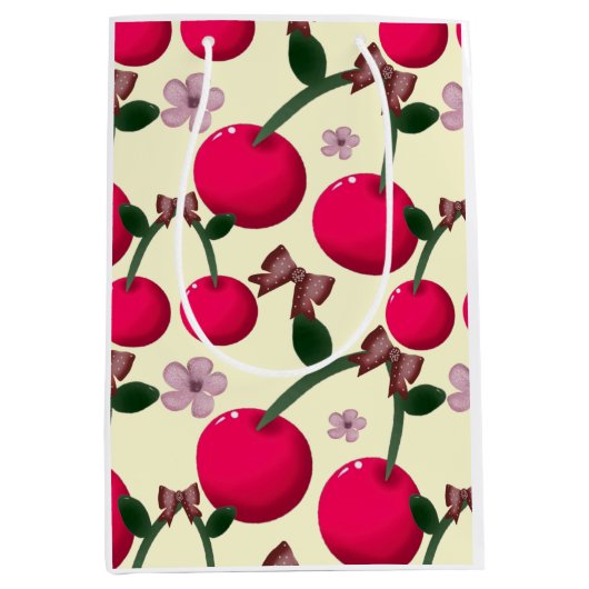 Throw Pillow Mittlere Geschenktüte (Vorderseite)