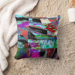 Throw Pillow – Neon Pulse Kissen