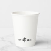 Throw Pillow Pappbecher (Vorderseite)