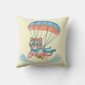 Throw Pillow Parachute Tiger Kissen (Rückseite)