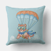 Throw Pillow Parachute Tiger Kissen (Rückseite)