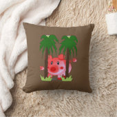 Throw Pillow Pig Kissen (Decke)
