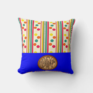 Throw Pillow Pokadot Kissen