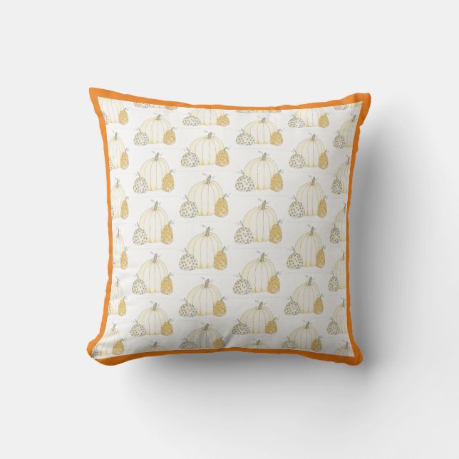Throw Pillow - Pumpkin Trio Kissen (Vorderseite)