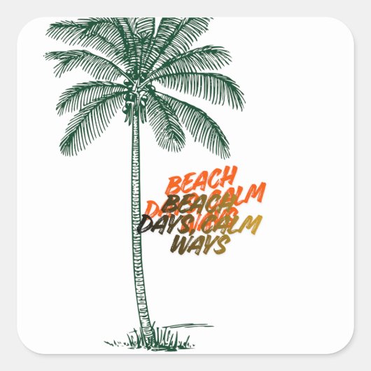 Throw Pillow Quadratischer Aufkleber (Vorderseite)