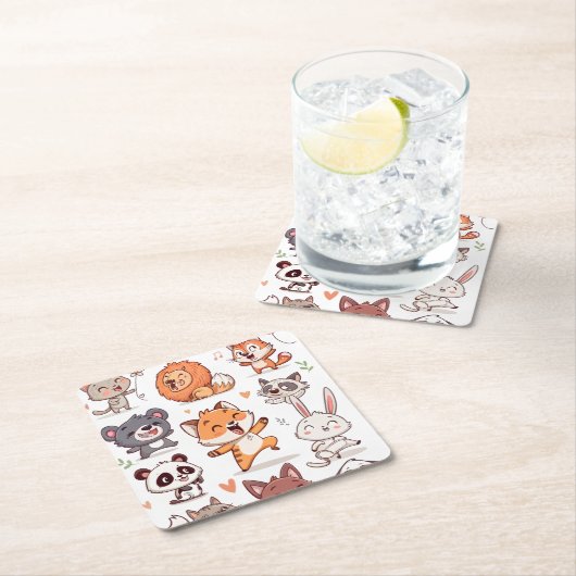 Throw Pillow Rechteckiger Pappuntersetzer (Vor Ort)