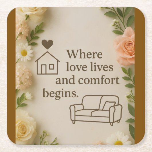 Throw Pillow Rechteckiger Pappuntersetzer (Vorderseite)