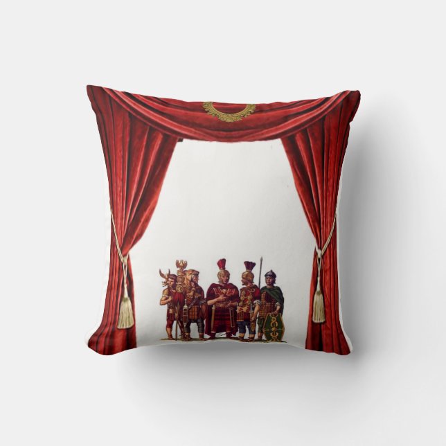 Throw Pillow Roman Kissen (Vorderseite)