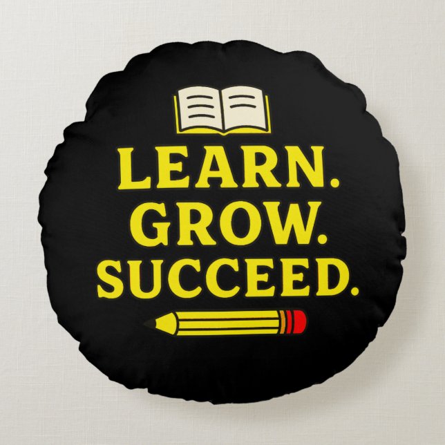 Throw Pillow Rundes Kissen (Vorderseite)