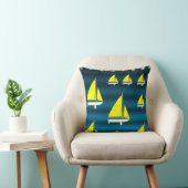 Throw Pillow Sailboat Kissen (Stuhl )