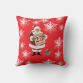 Throw Pillow Santa Claus Kissen (Rückseite)