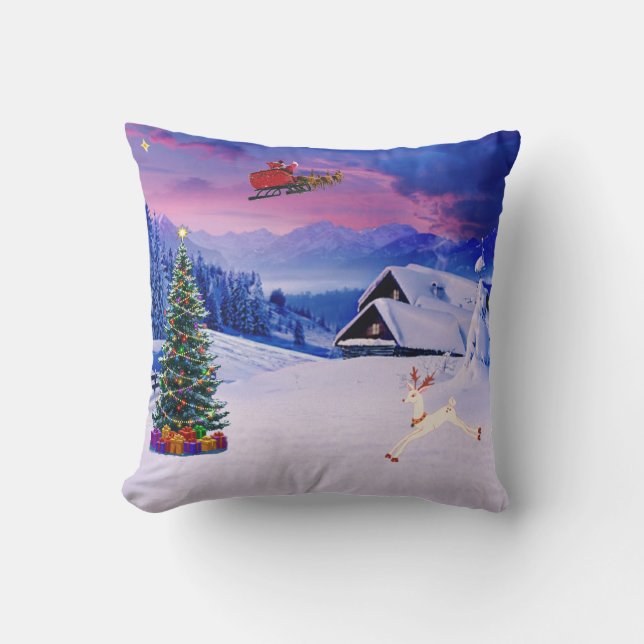 Throw Pillow Santa claus mood  Kissen (Vorderseite)