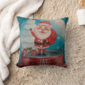 Throw Pillow Santa Clause Kissen (Decke)