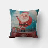 Throw Pillow Santa Clause Kissen (Rückseite)