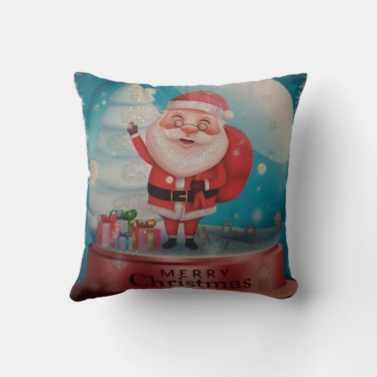 Throw Pillow Santa Clause Kissen (Rückseite)
