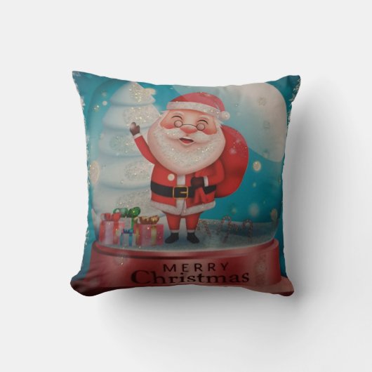 Throw Pillow Santa Clause Kissen (Vorderseite)