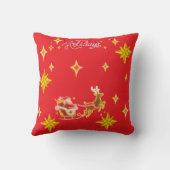 Throw Pillow Santa Clause Kissen (Rückseite)