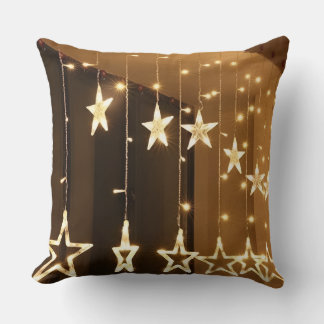 Throw Pillow shining star Light Glow of Warm Deam✨ Kissen