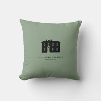 Throw Pillow — Stephen Hopkins House Kissen
