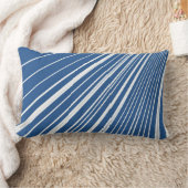 Throw Pillow Stripe Dark Blue Lendenkissen (Decke)