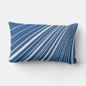Throw Pillow Stripe Dark Blue Lendenkissen (Rückseite)