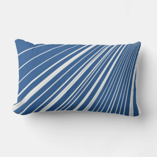 Throw Pillow Stripe Dark Blue Lendenkissen