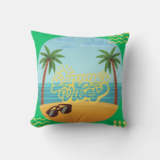 throw pillow summer collection kissen (Vorderseite)