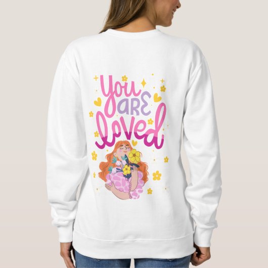 Throw Pillow Sweatshirt (Rückseite)