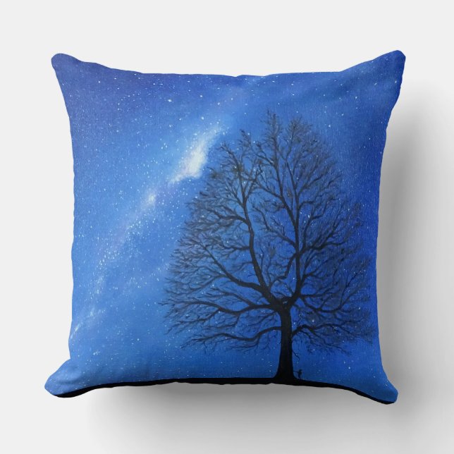 Throw Pillow - "The Heavens Declare" Kissen (Vorderseite)