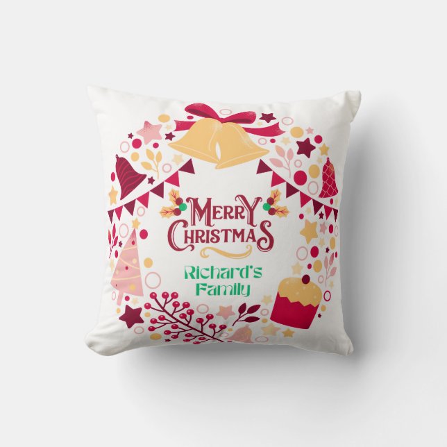 Throw Pillow, Throw Pillow 16" x 16" Kissen (Vorderseite)