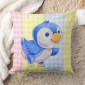 Throw Pillow Toy Bird Gingaham Kissen (Decke)