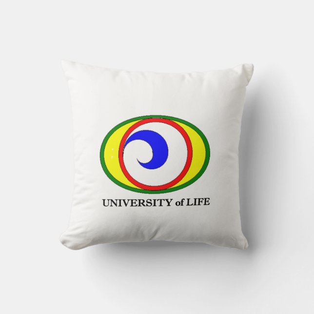 Throw-Pillow-Universität Kissen (Vorderseite)