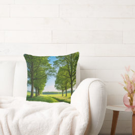 Throw Pillow Whispers of the Horizon Kissen