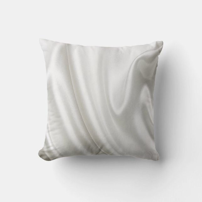 Throw Pillow White Sheer Kissen (Vorderseite)