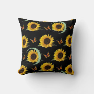 Throw Pillows Sonnenblume Kissen