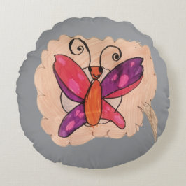 Throw Pilow Rundes Kissen