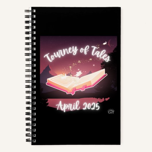Throwback April 2025 ToT Bullet Journal Notizblock (Vorderseite)