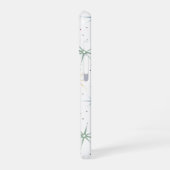 Throwback Atomic Sternexplosion Midjahrhundert Mus iPhone 16 Hülle (Linke Seite)