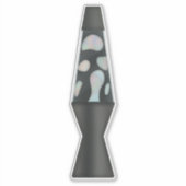 Throwback der 90er - Holographic Bubble Lamp Aufkleber (Vorderseite)