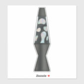 Throwback der 90er - Holographic Bubble Lamp Aufkleber (Blatt)