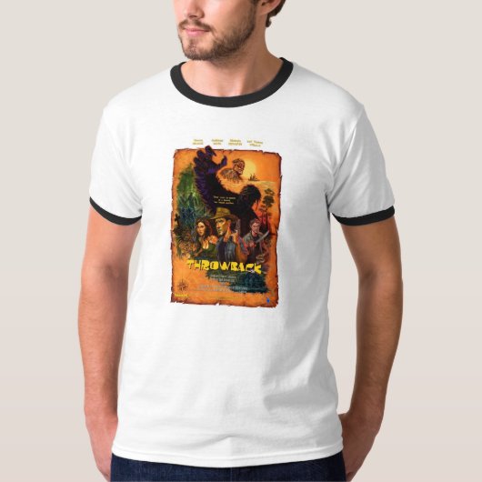 "Throwback-" Plakat-T - Shirt (Vorderseite)