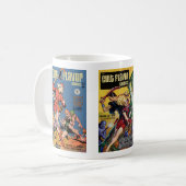 Throwback Space SciFi Retro Populäre Kultur Tasse (Vorderseite Links)