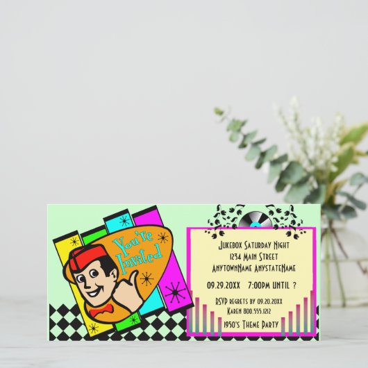 Throwback-Themenveranstaltung (Stehend Vorderseite)